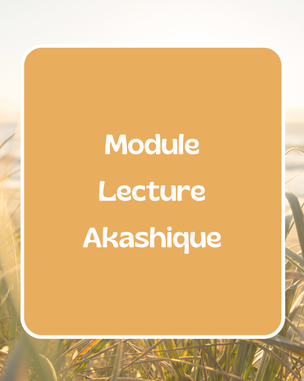 Formation - Module vies antérieures - énergéticienne à Bordeaux